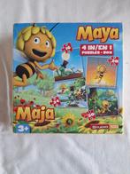 Studio 100 - Maya de bij puzzel 4 in 1, Kinderen en Baby's, Speelgoed | Kinderpuzzels, Ophalen, 10 tot 50 stukjes, Zo goed als nieuw