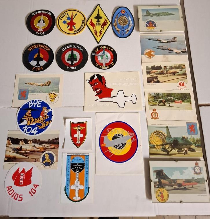 F-104 nostalgie, Verzamelen, Militaria | Algemeen, Luchtmacht, Embleem of Badge, Ophalen of Verzenden