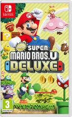 Nintendo New Super Mario Bros. U Deluxe, Games en Spelcomputers, Games | Nintendo Switch, Vanaf 3 jaar, Avontuur en Actie, Ophalen of Verzenden