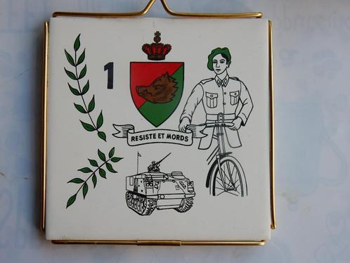 Militaria keramiek 1e Ardense jager –chasseur ardennais, Verzamelen, Militaria | Algemeen, Landmacht, Overige typen, Ophalen of Verzenden