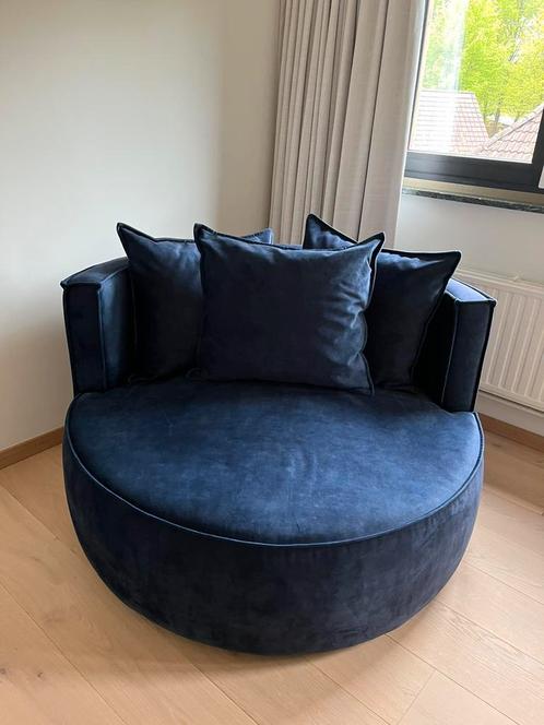 Love seats adele indigo (2stuks), Huis en Inrichting, Zetels | Zetels en Chaises Longues, Zo goed als nieuw, Stof, Ophalen