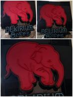✓ DELIRIUM BEERS LIGHTBOX - VERLICHT BORD, Ophalen, Zo goed als nieuw, Reclamebord, Plaat of Schild, Overige merken