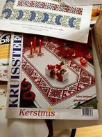 Kruissteekpatronen en ander borduurwerk., Hobby en Vrije tijd, Borduren en Borduurmachines, Ophalen, Zo goed als nieuw, Handborduren