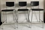 Lot de 3 chaises de bar STIG d'IKEA en bon état., Maison & Meubles, Enlèvement, Utilisé