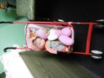 vintage poppen buggy, met een pop in, Kinderen en Baby's, Overige typen, Gebruikt, Ophalen