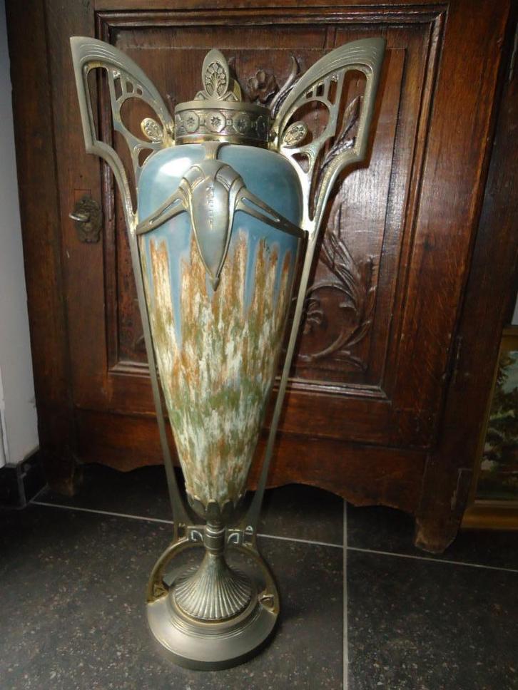 Art Nouveau vaas Johann von Schwarz Norica ca 1905/'10, Antiek en Kunst, Antiek | Vazen, Ophalen