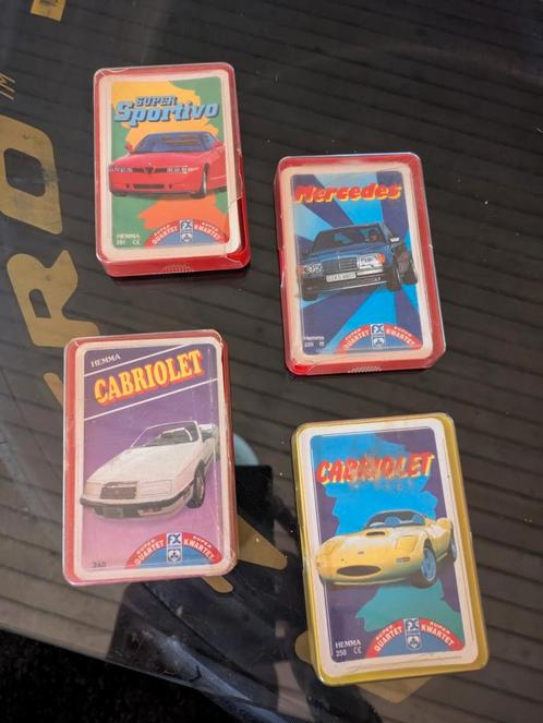 Vintage kaartspellen Cars, Verzamelen, Speelkaarten, Jokers en Kwartetten, Zo goed als nieuw, Ophalen