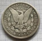 Zilveren 1 Morgan Dollar 1889-O , USA, Postzegels en Munten, Zilver, Ophalen of Verzenden, Losse munt, Overige landen