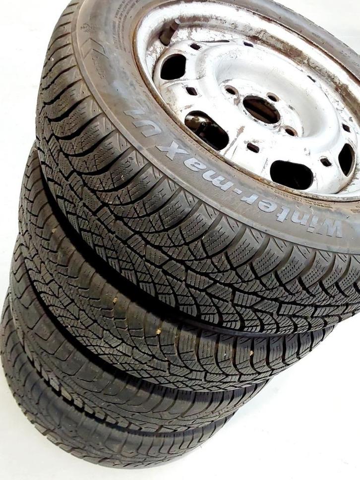 Pneus hiver 175/65-14 d'une VW Caddy II, entraxe 4x100, Auto-onderdelen, Banden en Velgen, Banden en Velgen, Winterbanden, 14 inch