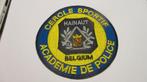 Badge cercle sportif Académie de police Hainaut, Verzenden, Overige soorten, Embleem of Badge