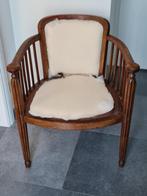 prachtige te stofferen stoel - bureaustoel -bijzetstoel met, Antiek en Kunst, Antiek | Meubels | Stoelen en Sofa's, Ophalen of Verzenden