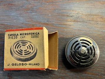 MICROPHONE VINTAGE : Capsula Microfonica piezo n 409