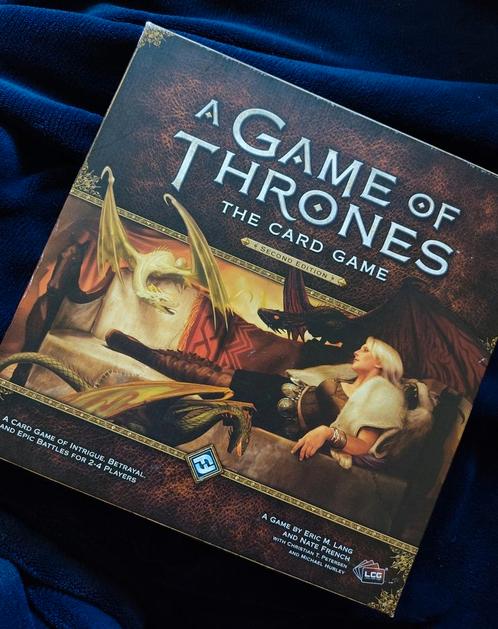 A Game of Thrones - The Card Game, Hobby en Vrije tijd, Gezelschapsspellen | Bordspellen, Gebruikt, Ophalen of Verzenden