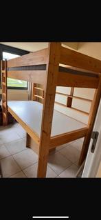 Lit avec bureau et matelas, Maison & Meubles, Enlèvement, Comme neuf, Une personne