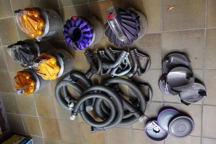 DYSON STOFZUIGER ONDERDELEN VOETEN*POTEN*STEELEN*SLAANEN, Elektronische apparatuur, Stofzuigers, Zo goed als nieuw, Stofzuiger