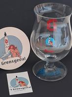 Duvel Jan  Bosschaert 't Grensgeval glas + viltje + sticker, Verzamelen, Ophalen of Verzenden, Nieuw, Glas of Glazen, Duvel
