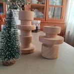 H and M home 2 prachtige nieuwe kaarsenhouders van steengoed, Ophalen of Verzenden