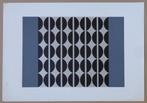 DORDEVIC MIODRAG / GEOMETRISCHE ABSTRACTIE / ZEEFDRUK 70x100, Ophalen of Verzenden
