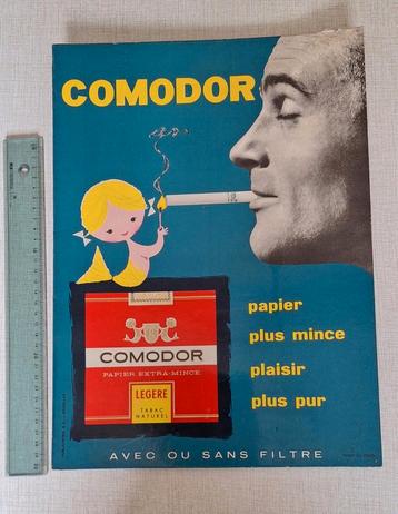 Panneau publicitaire Comodor