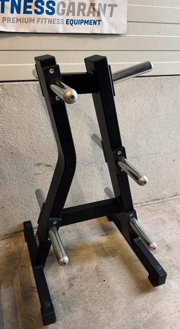 3 Technogym Plate Tree Pure Strength Schijven Rek Black Rack beschikbaar voor biedingen