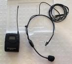 Sennheiser SK100 + ME3-ew Headset Microfoon, Ophalen, Zo goed als nieuw, Zangmicrofoon, Draadloos