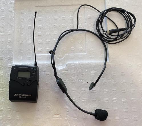 Sennheiser SK100 + ME3-ew Headset Microfoon, Muziek en Instrumenten, Microfoons, Zo goed als nieuw, Zangmicrofoon, Draadloos, Ophalen