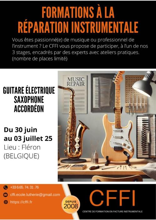 Instrumentele reparatietraining, Diensten en Vakmensen, Reparatie en Onderhoud | Muziekinstrumenten, Blaasinstrumenten, Elektrische instrumenten
