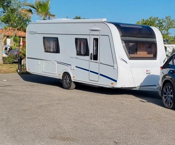 LMC Vivo 580D full option, Caravans en Kamperen, Caravans, Particulier, Douche, Luifel, Mover, Reservewiel, Ophalen