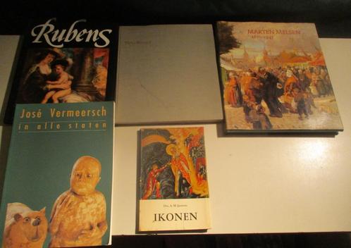 5 Beaux-Arts Livres - Rubens - Breugel - Melsen, Livres, Art & Culture | Arts plastiques, Comme neuf, Enlèvement ou Envoi