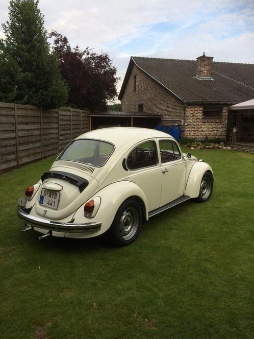 VW Kever 1300  1969, Autos, Volkswagen, Particulier, Coccinelle, Essence, 2 portes, Boîte manuelle, Blanc, Noir, Autre, Propulsion arrière