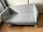 Zetel 120x75cm, Maison & Meubles, Canapés | Sofas & Chaises Longues, Comme neuf, Deux personnes, Enlèvement, 75 à 100 cm