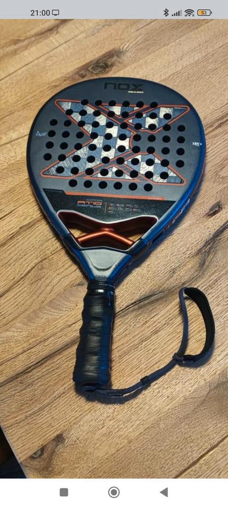 Nox at10 Genius 18k padel racket, Sport en Fitness, Padel, Ophalen