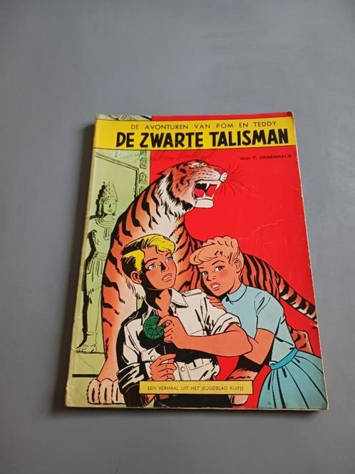 Pom en Teddy, Zwarte Talisman, 1ste druk heruit, goede staat, Boeken, Stripverhalen, Gelezen, Eén stripboek, Ophalen