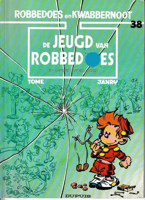 Strip : "Robbedoes en Kwabbernoot nr. 38 - De jeugd van, Boeken, Stripverhalen, Ophalen of Verzenden