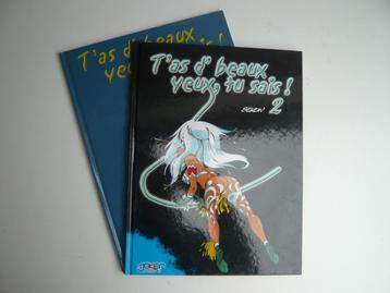 T'AS DE BEAUX YEUX TU SAIS ! tomes 1 et 2 (EO ttbe) de SERON beschikbaar voor biedingen