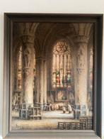 Olie op canvas, Ophalen