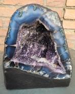 Topkwaliteit Amethist geode uit Brazilië (3), Ophalen of Verzenden, Mineraal