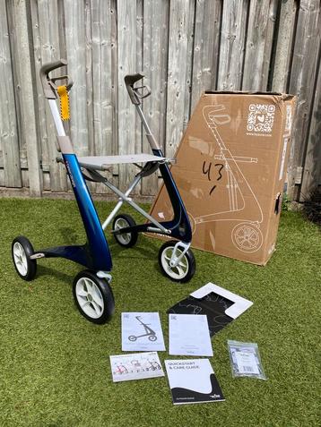 Carbon ultralight rollator (by Acre) Compact - splinternieuw, Enlèvement, Pliable, Neuf
