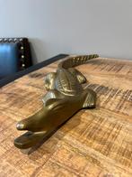 Beau crocodile  en bronze 2.2 kg à voir, Bronze