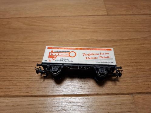 Märklin 4482 - wagon porte conteneur Brima, Hobby en Vrije tijd, Modeltreinen | H0, Gebruikt, Wagon, Märklin, Ophalen