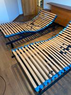 Elektrische lattenbodems van Merflex. Werken nog perfect, Maison & Meubles, 90 cm, Une personne, Enlèvement, Utilisé