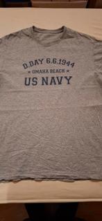 US Navy D Day T Shirt, Kleding | Heren, T-shirts, Ophalen of Verzenden, Zo goed als nieuw, Maat 52/54 (L), Grijs