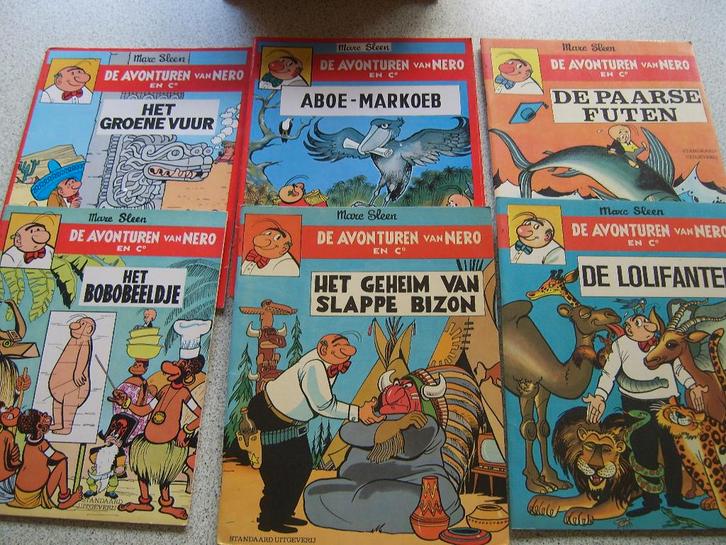 Stripverhalen van Nero, Livres, BD, Utilisé, Plusieurs BD, Enlèvement ou Envoi