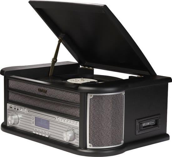 Denver MRD-51 BLACK, Audio, Tv en Foto, Platenspelers, Platenspeler, Automatisch, Ophalen