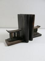 Set van 2 houten Aziatische boeksteunen – 2de helft 20e eeuw, Ophalen of Verzenden
