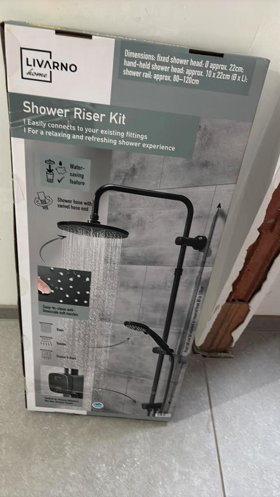 Livarno douche set - GRATIS, Doe-het-zelf en Bouw, Sanitair, Nieuw, Douche, Ophalen