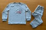 Pyjama gris ligné - 8 ans - 5€, Nacht- of Onderkleding, Ophalen of Verzenden, Zo goed als nieuw, Gémo