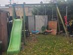 Houten schommel., Kinderen en Baby's, Speelgoed | Buiten | Speeltoestellen, Ophalen, Gebruikt, Schommel