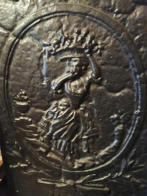 Antieke gietijzeren haardplaten voor open haard, Antiek en Kunst, Antiek | Overige Antiek, Ophalen