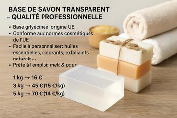 Base de savon transparent – Qualité professionnelle beschikbaar voor biedingen
